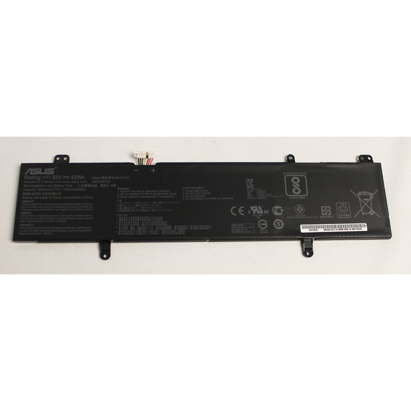 B31N1707 ASUS Battery 11.52V 42Wh X411 Vivobook S14 S410Un-Ns74 Grade A