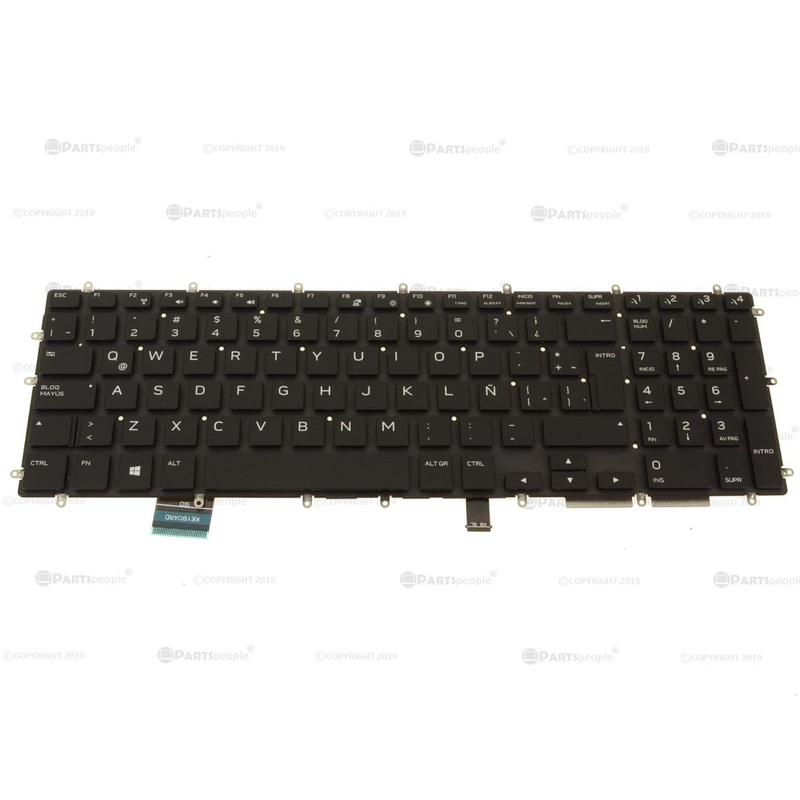 New SPANISH OEM Alienware m17 m15 Backlit Laptop Keyboard Assembly  YD1G4