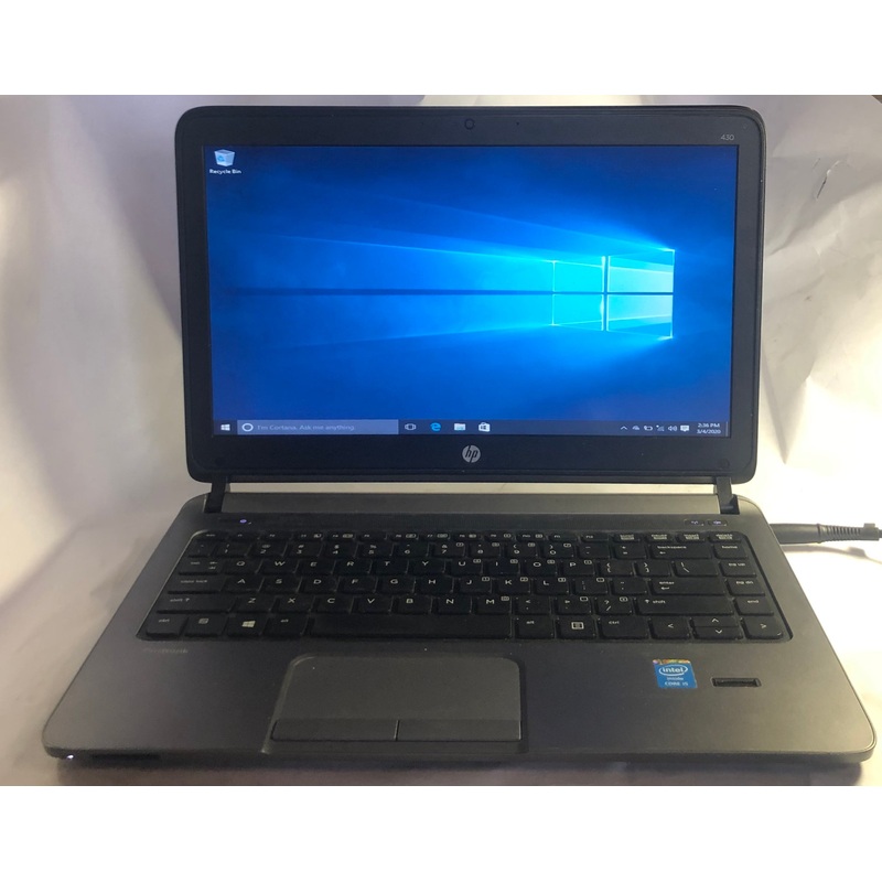 HP ProBook 430 G1 Laptop- 500GB HDD, 8GB RAM, Intel i5-4200U CPU, Windows 10 Pro