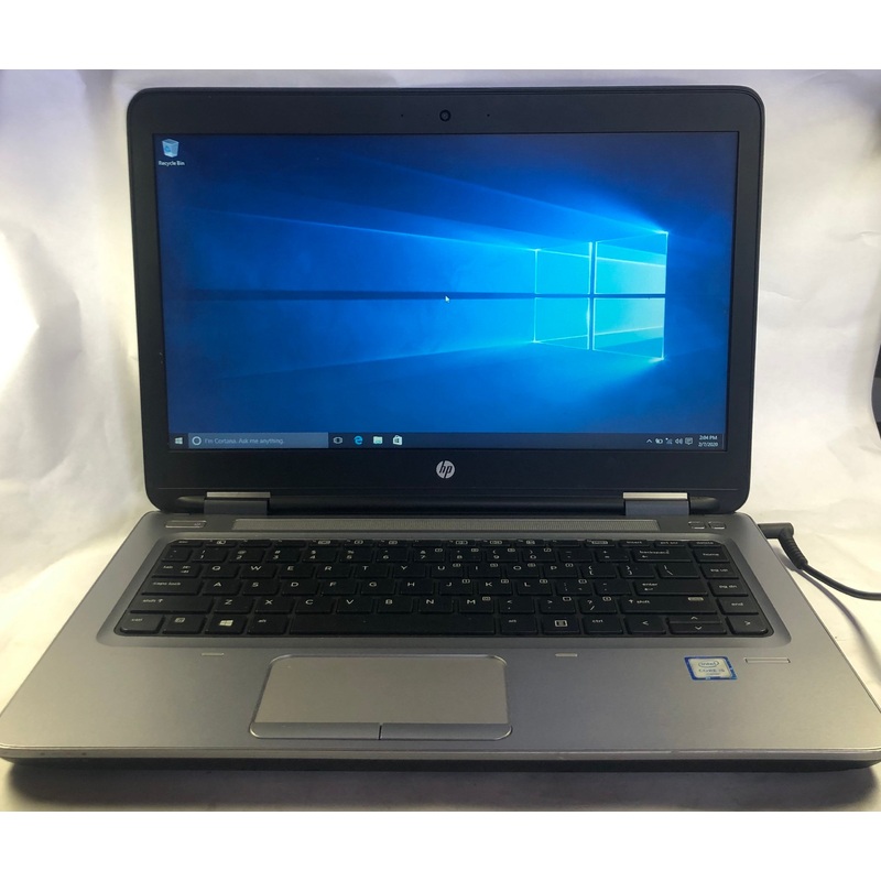 HP ProBook 640 G2 Laptop- 500GB HDD, 12GB RAM, Intel i5-6200U CPU, Windows 10